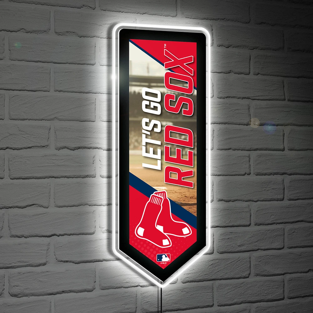 Boston Red Sox LED Wall Pennant