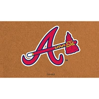 Atlanta Braves 28" x 16" Primary Logo Coir Mat