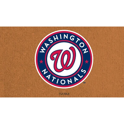 Washington Nationals 28" x 16" Primary Logo Coir Mat