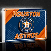 Houston Astros LED Rectangle Tabletop Sign