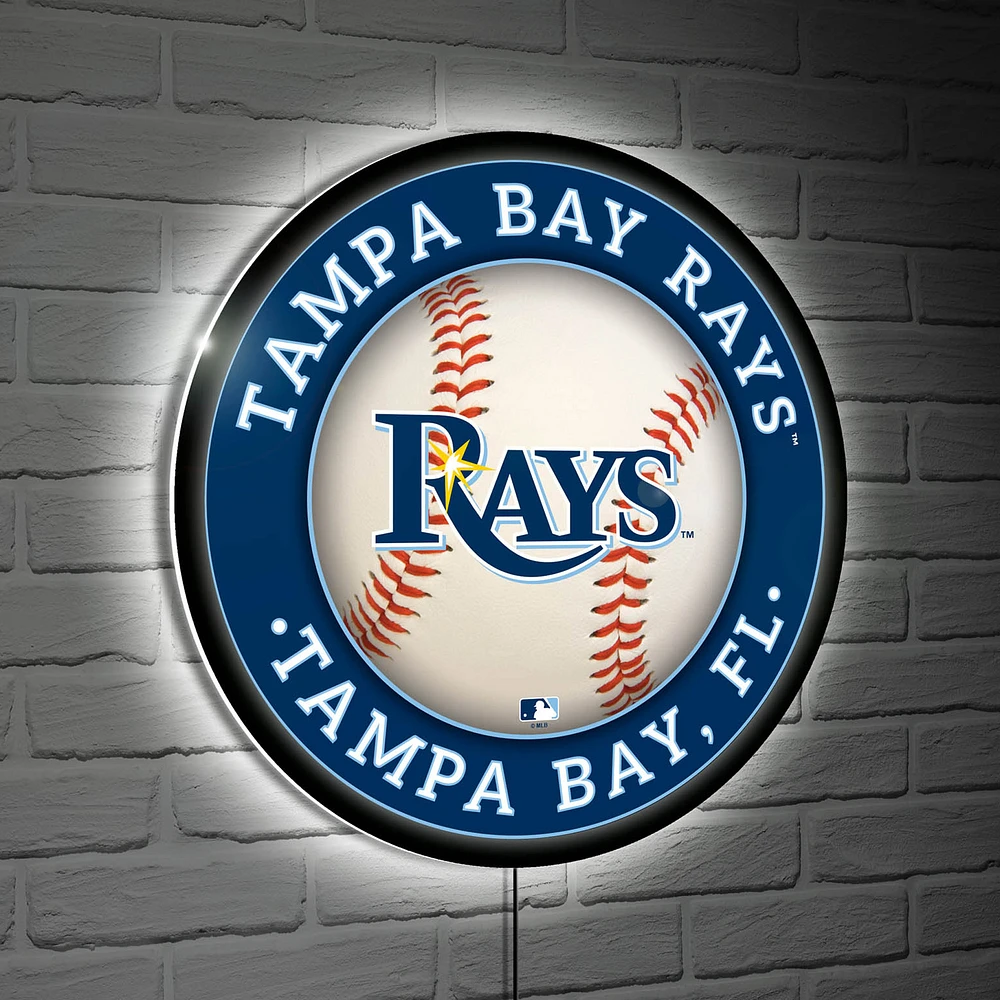 Tampa Bay Rays LED XL Round Wall Décor