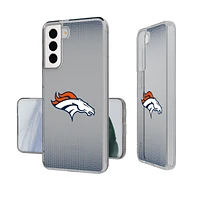 Denver Broncos Linen Logo Galaxy Clear Case