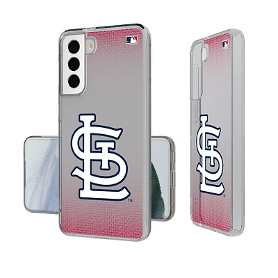 St. Louis Cardinals Linen Logo Galaxy Clear Case