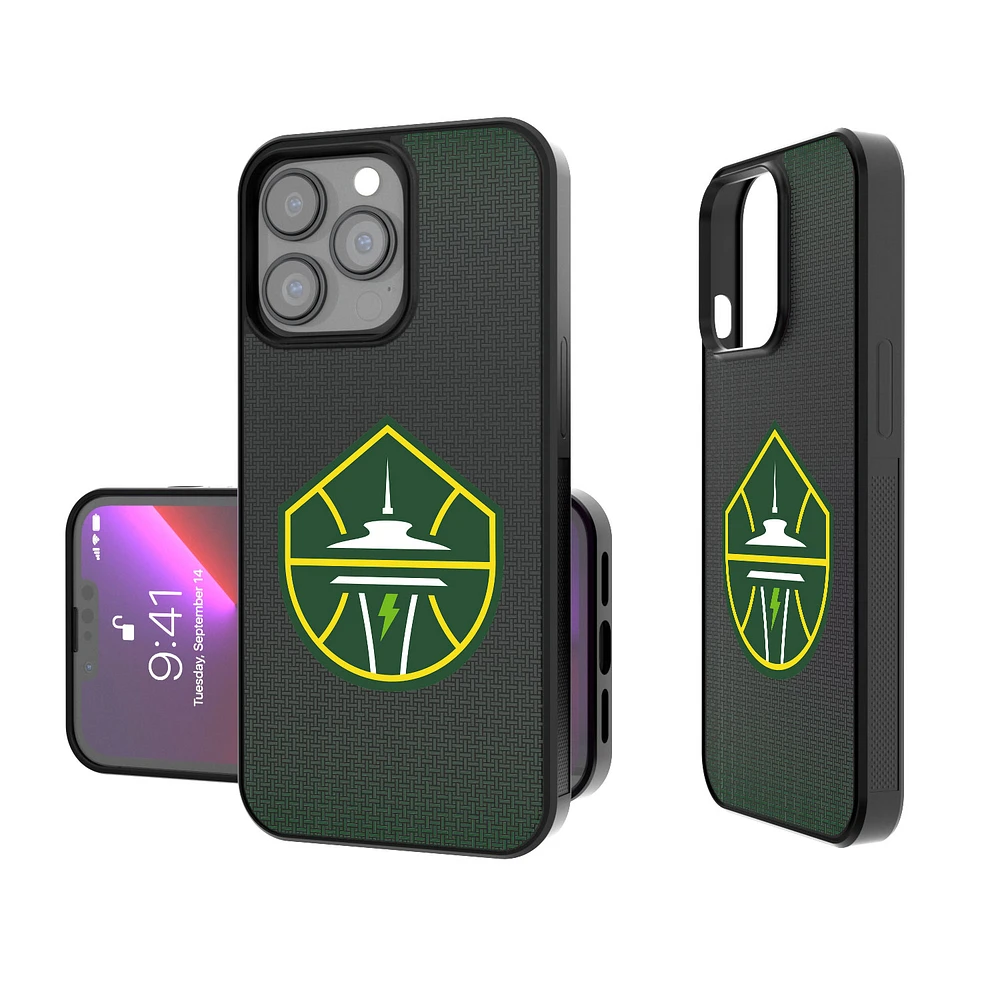 Seattle Storm Linen Logo iPhone Bump Case