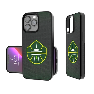 Seattle Storm Linen Logo iPhone Bump Case