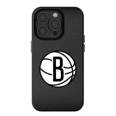 Brooklyn Nets Linen Logo iPhone Magnetic Bump Case