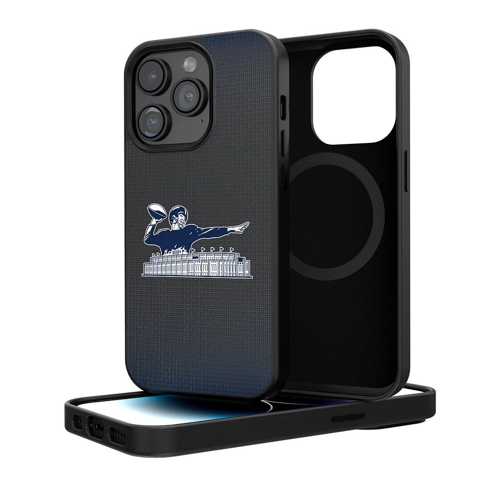 New York Giants Linen Logo iPhone Magnetic Bump Case