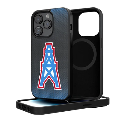 Houston Oilers Linen Logo iPhone Magnetic Bump Case