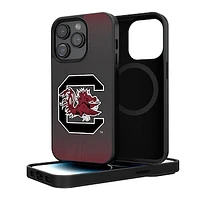 South Carolina Gamecocks Linen Logo iPhone Magnetic Bump Case