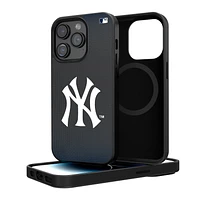 New York Yankees Linen Logo iPhone Magnetic Bump Case