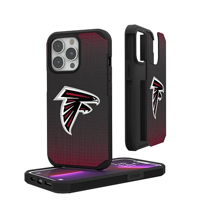 Atlanta Falcons Linen Logo iPhone Rugged Case