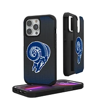 Los Angeles Rams Linen Logo iPhone Rugged Case