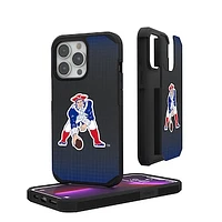 New England Patriots Linen Logo iPhone Rugged Case