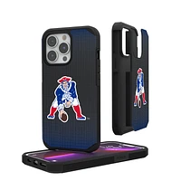 New England Patriots Linen Logo iPhone Rugged Case