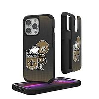 New Orleans Saints Linen Logo iPhone Rugged Case