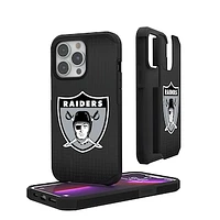 Oakland Raiders Linen Logo iPhone Rugged Case