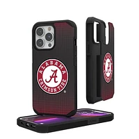 Alabama Crimson Tide Linen Logo iPhone Rugged Case