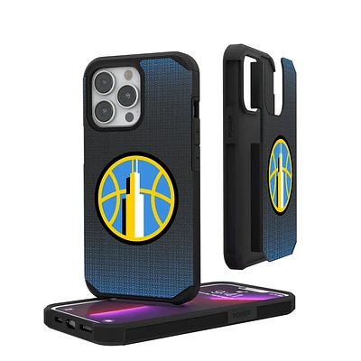 Chicago Sky Linen Logo iPhone Rugged Case