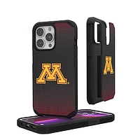Minnesota Golden Gophers Linen Logo iPhone Rugged Case