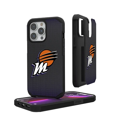 Phoenix Mercury Linen Logo iPhone Rugged Case