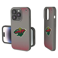 Minnesota Wild Linen Logo iPhone Soft Touch Case
