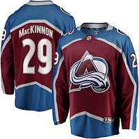 Men's Fanatics Nathan MacKinnon Burgundy Colorado Avalanche Home Breakaway Jersey