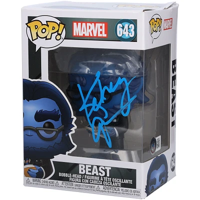 Kelsey Grammer X-Men Autographed Beast #643 Funko Pop! Vinyl Figure - Signed in Blue Paint - BAS