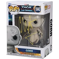 Christian Bale Thor: Love and Thunder Autographed Gorr #1043 Funko Pop! Vinyl Figure - Signed in Yellow Paint - BAS