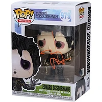 Johnny Depp Edward Scissorhands Autographed #979 Funko Pop! Vinyl Figure - Signed in Orange Ink - BAS