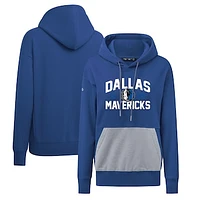 Women's Levelwear Blue Dallas Mavericks Bonfire Pullover Hoodie