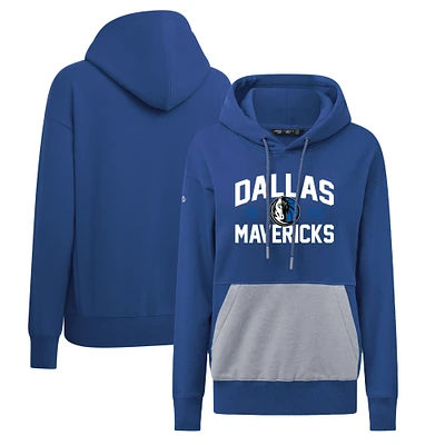 Women's Levelwear Blue Dallas Mavericks Bonfire Pullover Hoodie