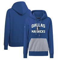 Women's Levelwear Blue Dallas Mavericks Bonfire Pullover Hoodie