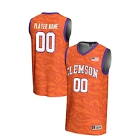 Unisex GameDay Greats Orange Clemson Tigers NIL Pick-A-Player Women's Basketball Lightweight Jersey