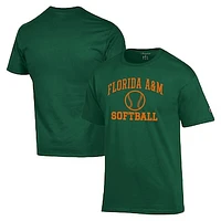 Men's Champion Florida A&M Rattlers Icon Softball Powerblend T-Shirt