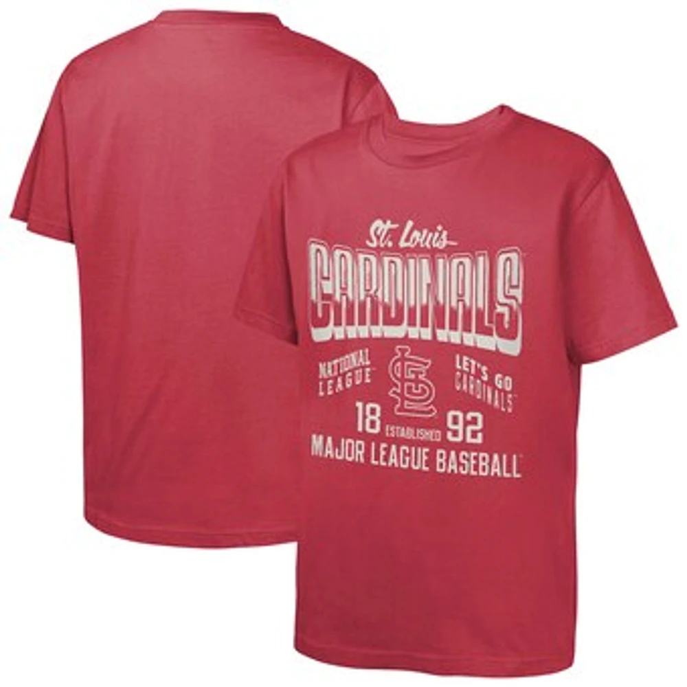 Youth  Red St. Louis Cardinals Headliner T-Shirt