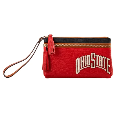 Dooney & Bourke Ohio State Buckeyes Infield Double-Zip Wristlet