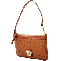 Dooney & Bourke Miami Dolphins Large Slim Wristlet