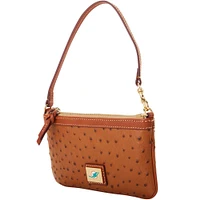 Dooney & Bourke Miami Dolphins Large Slim Wristlet