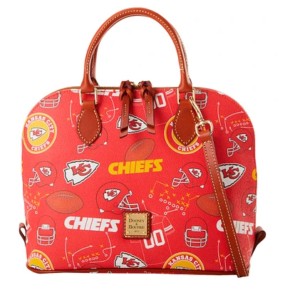 Dooney & Bourke Kansas City Chiefs Game Day Zip Zip Satchel