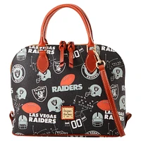 Dooney & Bourke Las Vegas Raiders Game Day Zip Zip Satchel