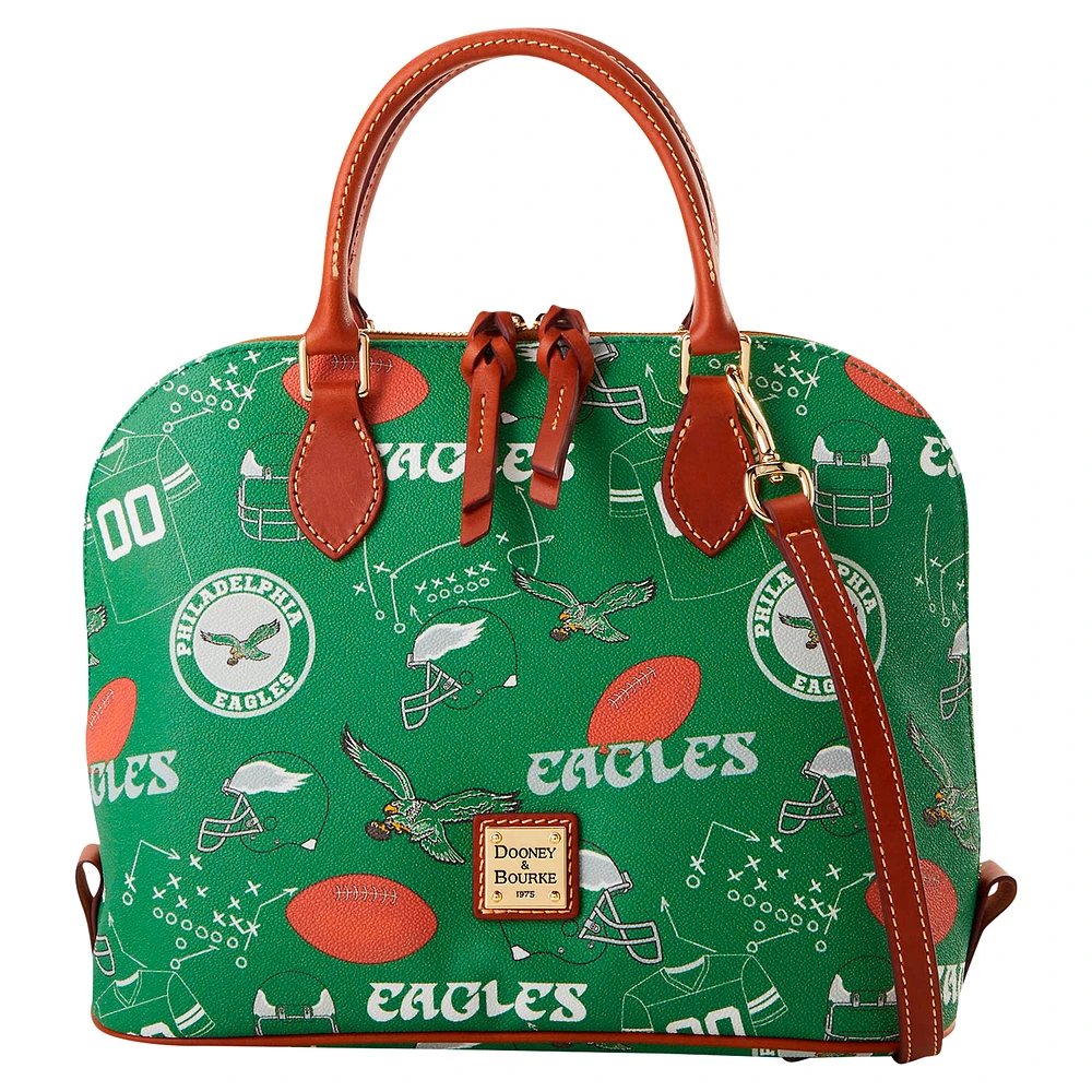 Dooney & Bourke Philadelphia Eagles Game Day Zip Zip Satchel