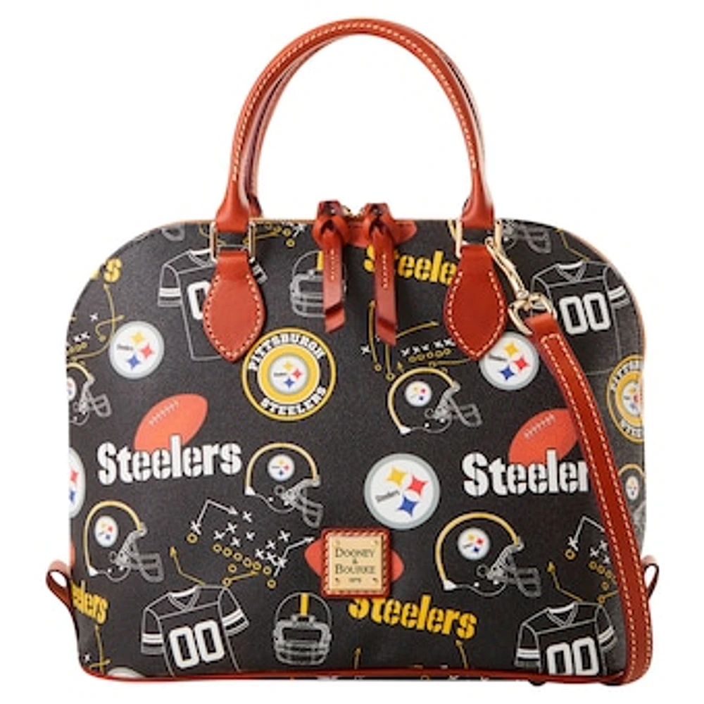 Dooney & Bourke Pittsburgh Steelers Game Day Zip Zip Satchel