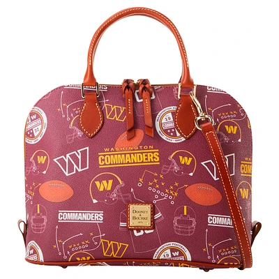 Dooney & Bourke Washington Commanders Game Day Zip Zip Satchel