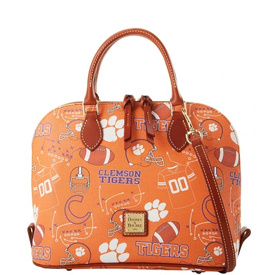 Dooney & Bourke Clemson Tigers Game Day Zip Zip Satchel