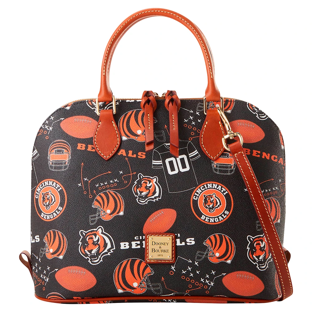 Dooney & Bourke Cincinnati Bengals Game Day Zip Zip Satchel