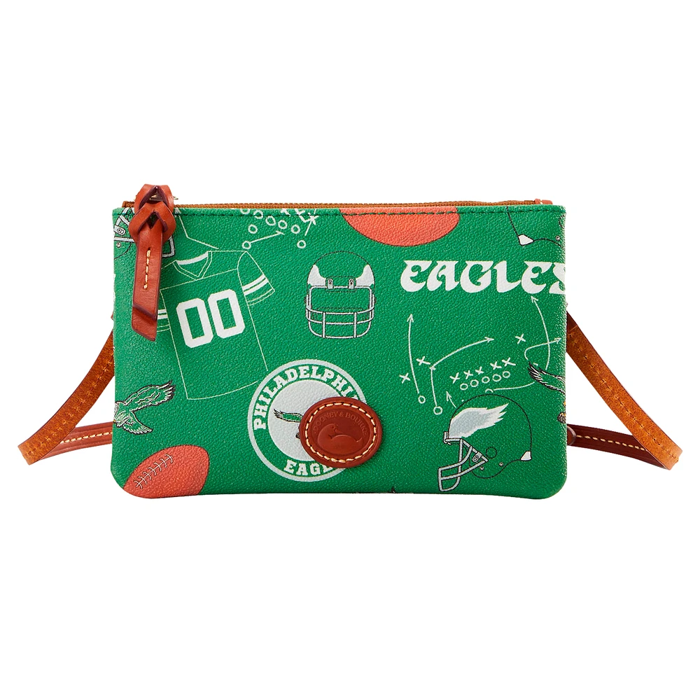 Dooney & Bourke Philadelphia Eagles Top Zip Crossbody Purse