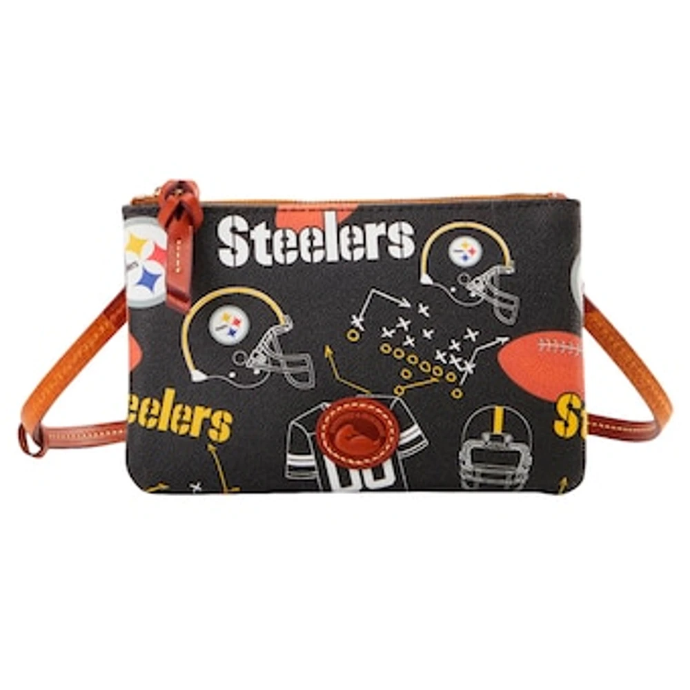 Dooney & Bourke Pittsburgh Steelers Top Zip Crossbody Purse