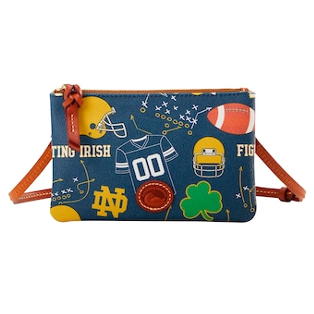 Dooney & Bourke Notre Dame Fighting Irish Top Zip Crossbody Purse