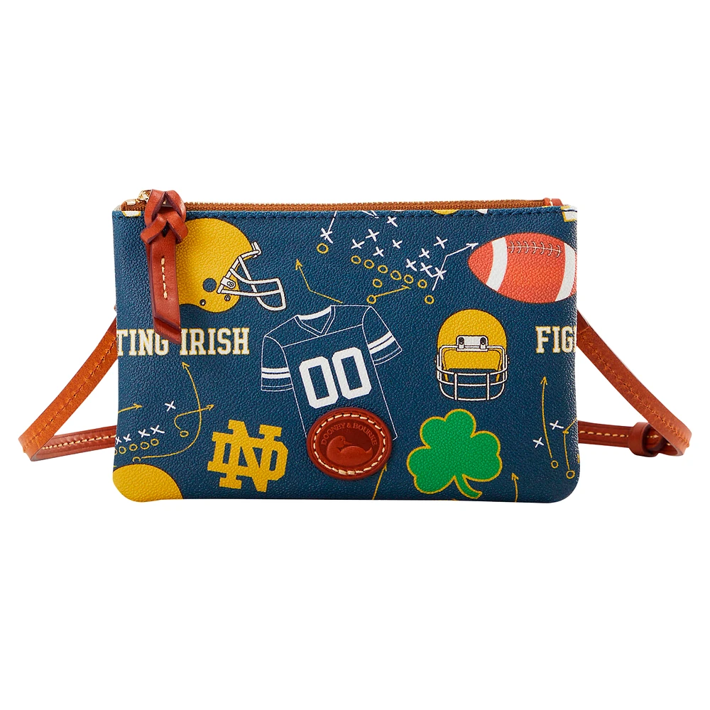 Dooney & Bourke Notre Dame Fighting Irish Top Zip Crossbody Purse