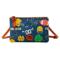 Dooney & Bourke Notre Dame Fighting Irish Top Zip Crossbody Purse